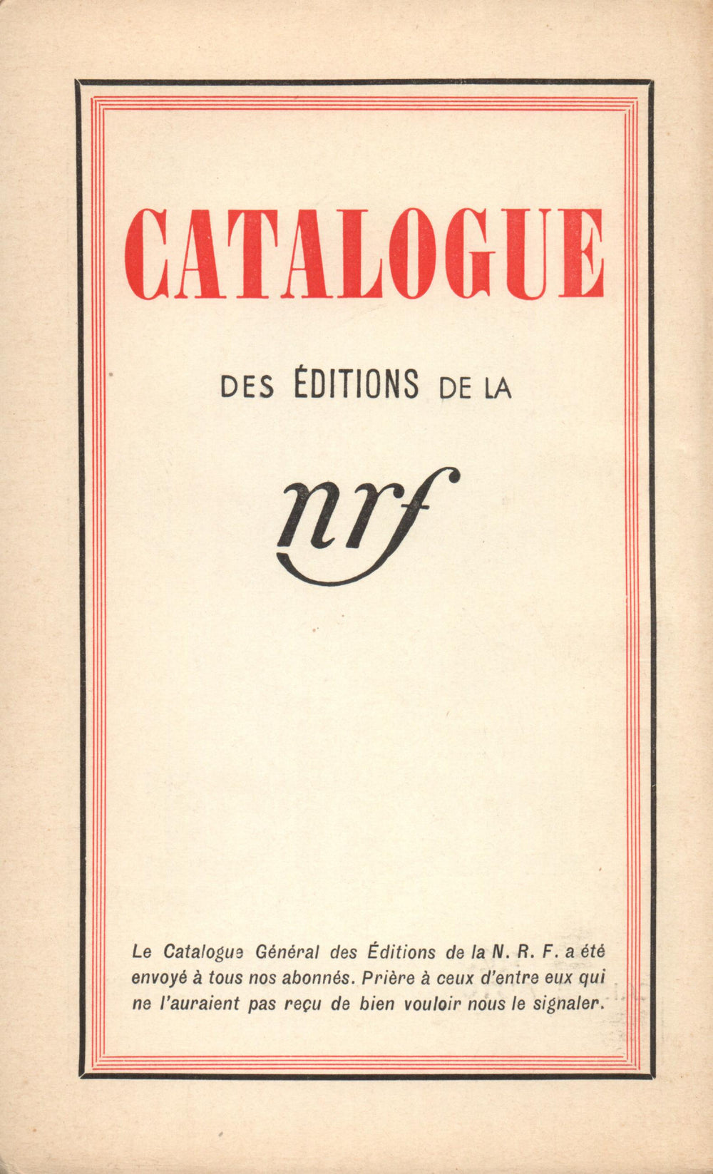 La Nouvelle Revue Française N° 284 (Mai 1937)
