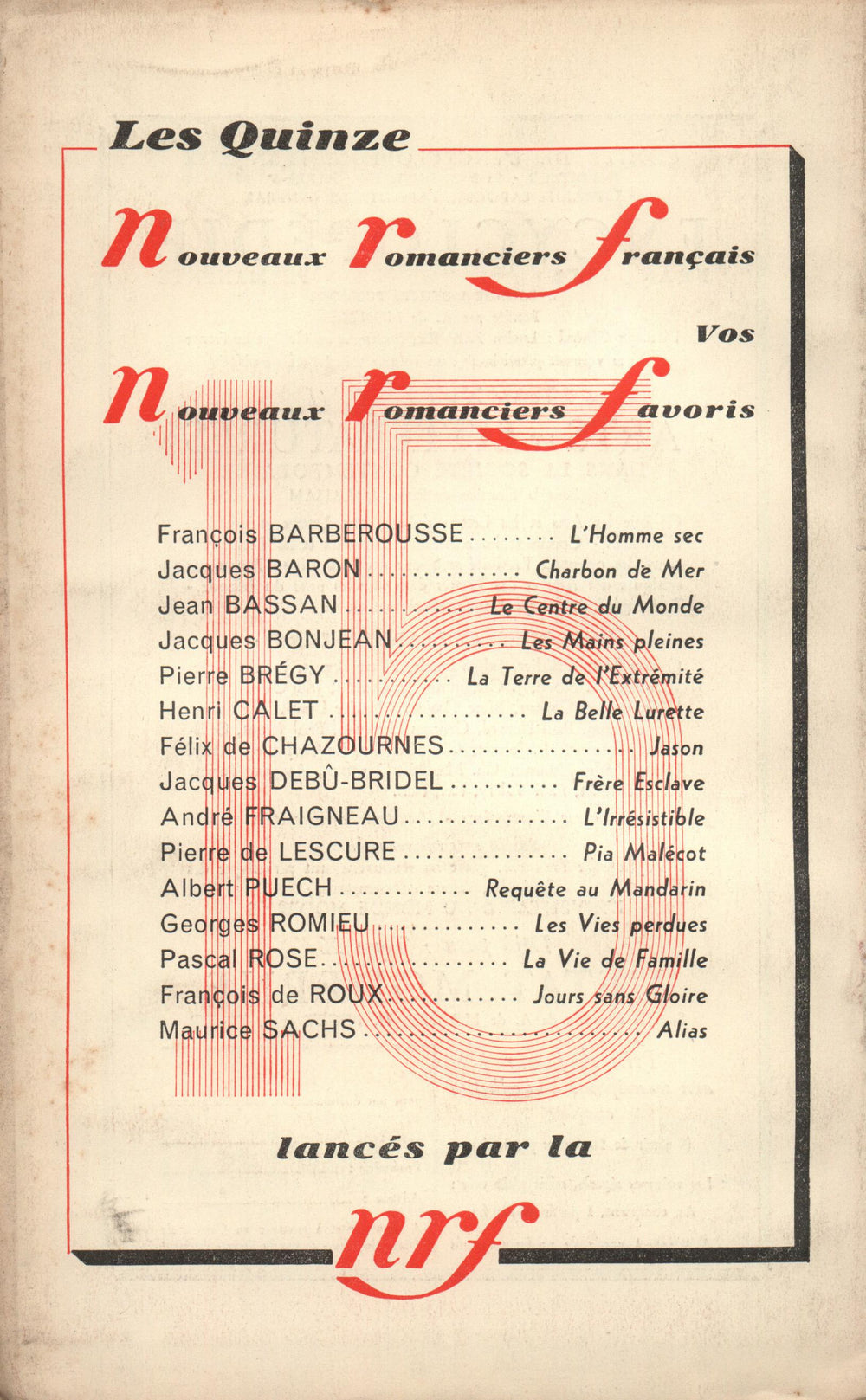 La Nouvelle Revue Française N° 267 (Décembre 1935)